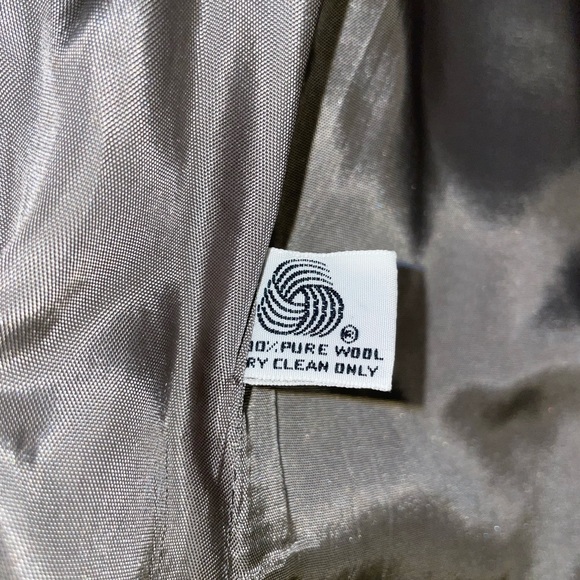 Cross Country Fashions Gray 100% wool jacket Size10 - Picture 11 of 11